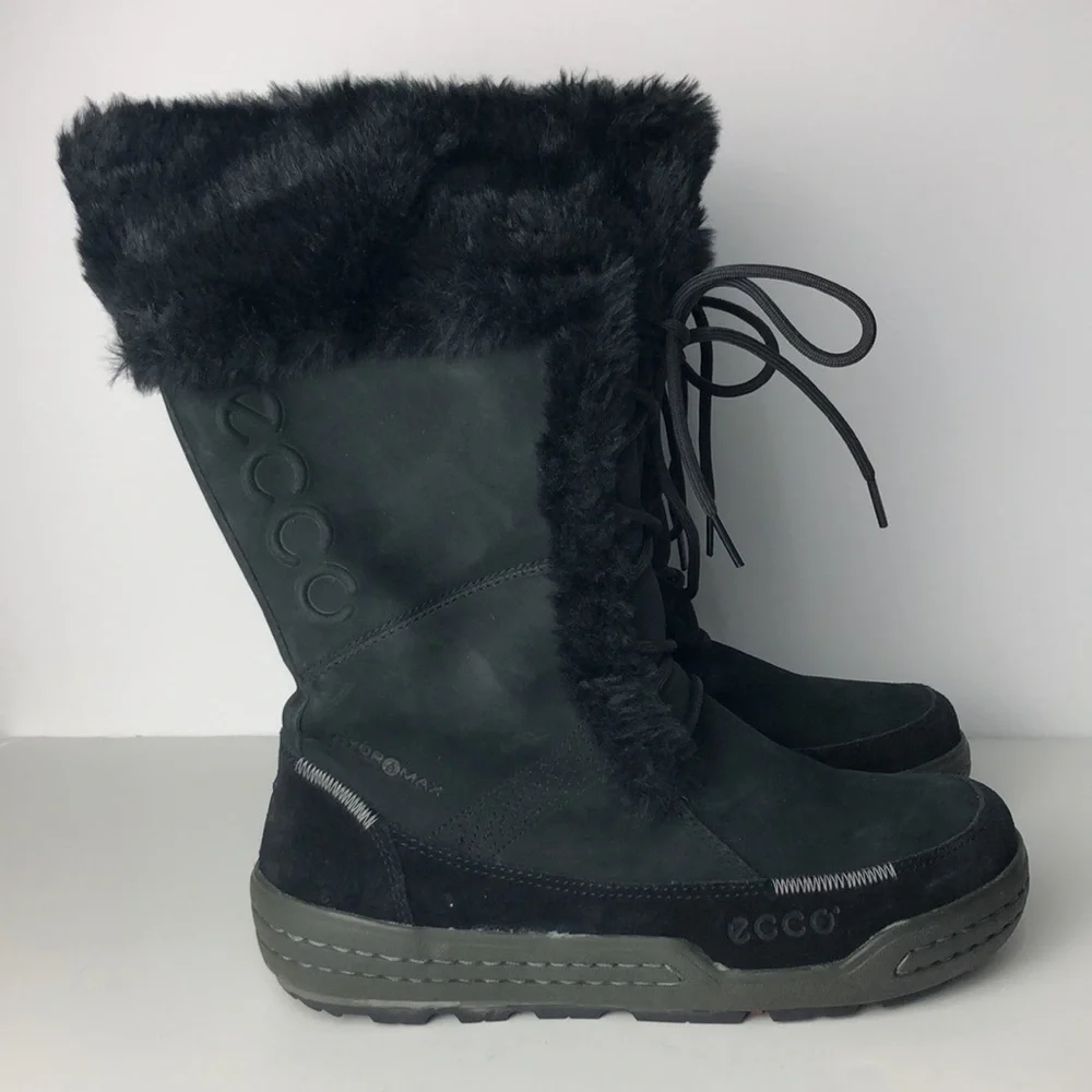 Ecco Siberia Hydromax Black Boots